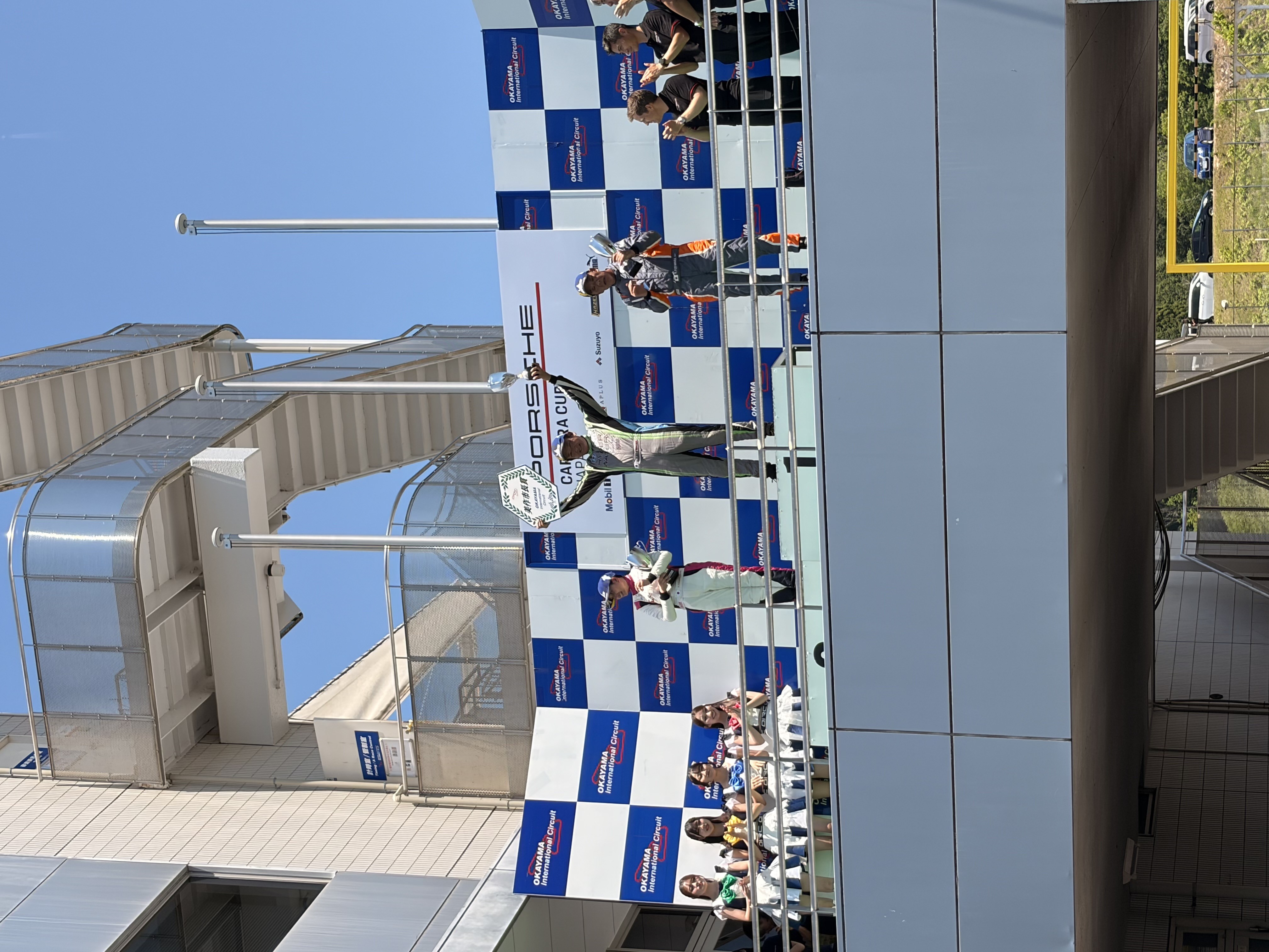 Porsche Carrera Cup Japan 2026 Rd.3 岡山 表彰台