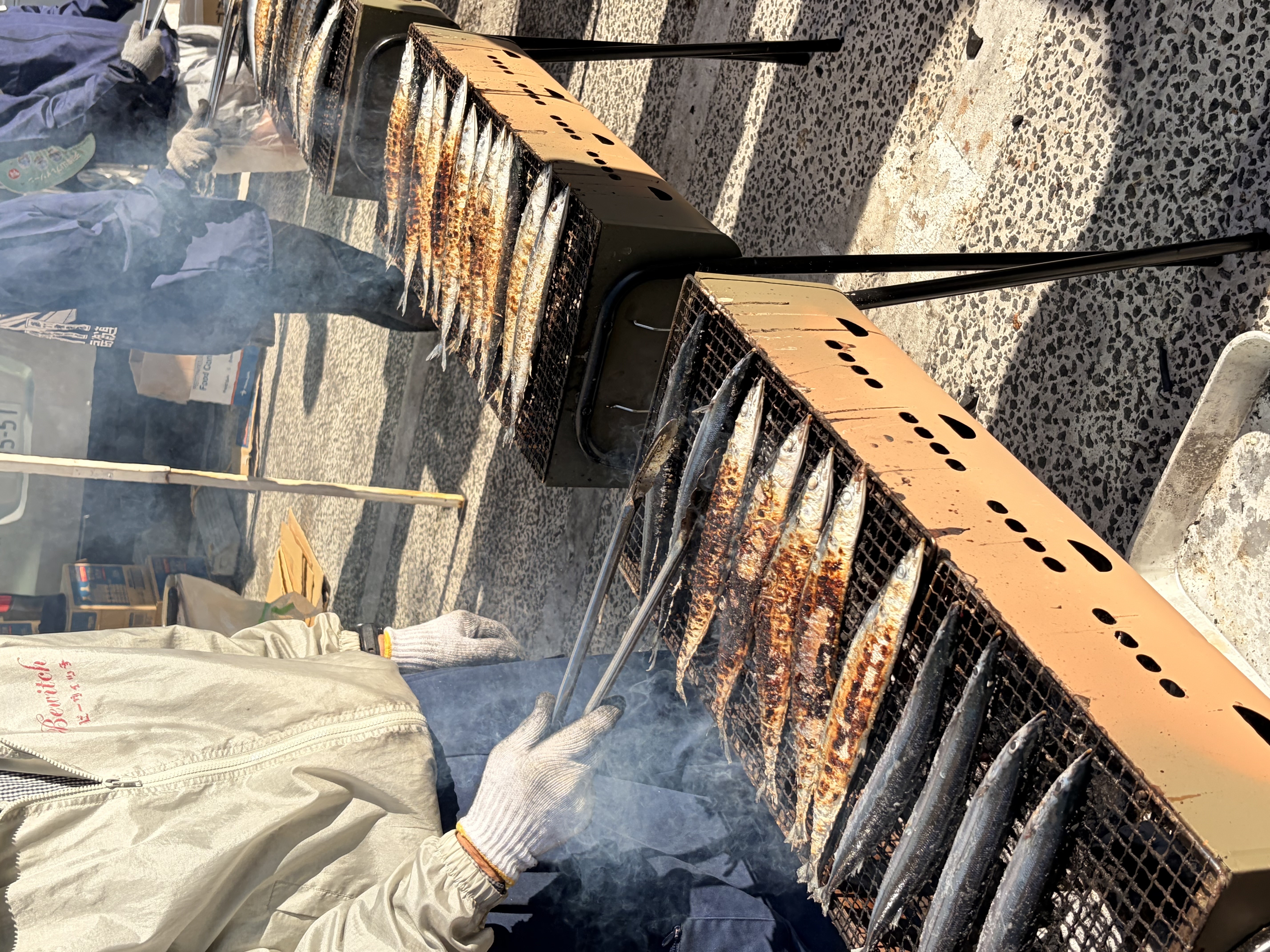 昭和信用金庫前 福島応援イベントの様子